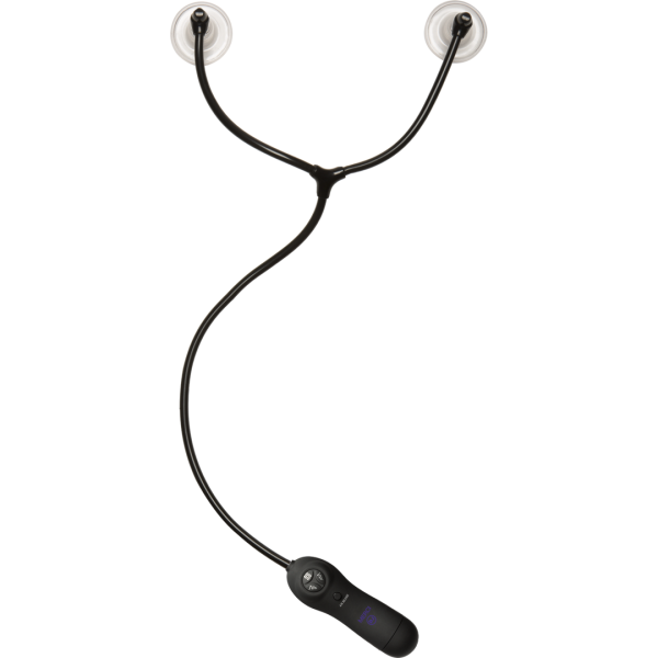 Swell - Auto Vibrerende Tepelzuigkoppen - Zwart/Violet