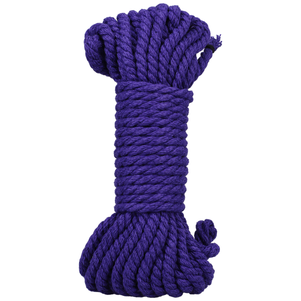 Bind and Tie - 6 mm Hennep Bondage Touw - 30 ft - Violet