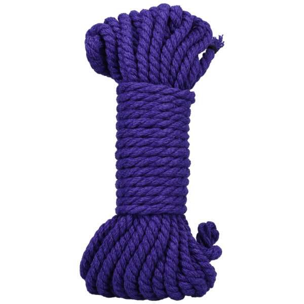 Bind and Tie - 6 mm Hennep Bondage Touw - 30 ft - Violet