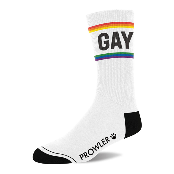 Gay Sokken - Wit/Pride