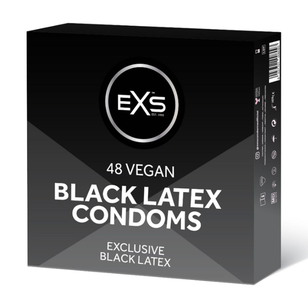 EXS Black Latex - Condooms - 48 Stuks