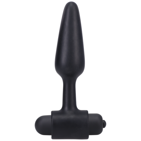 Vibrerende Butt Plug - 4 / 10 cm - Zwart