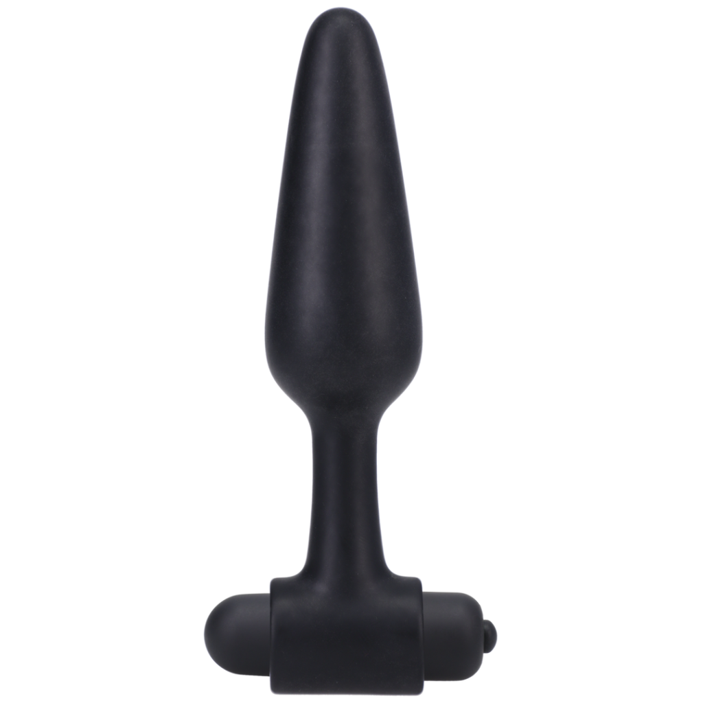Vibrerende Butt Plug - 5 / 12 cm - Zwart
