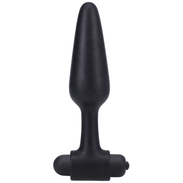 Vibrerende Butt Plug - 5 / 12 cm - Zwart