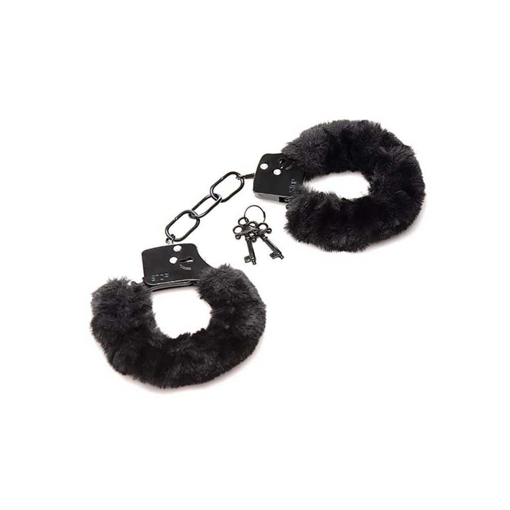 Cuffed in Fur - Furry Handcuffs - Roze