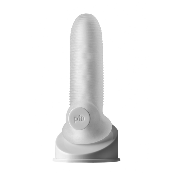 Fat Boy Micro Ribbed Sheath - Dildo - 5.5 / 14 cm