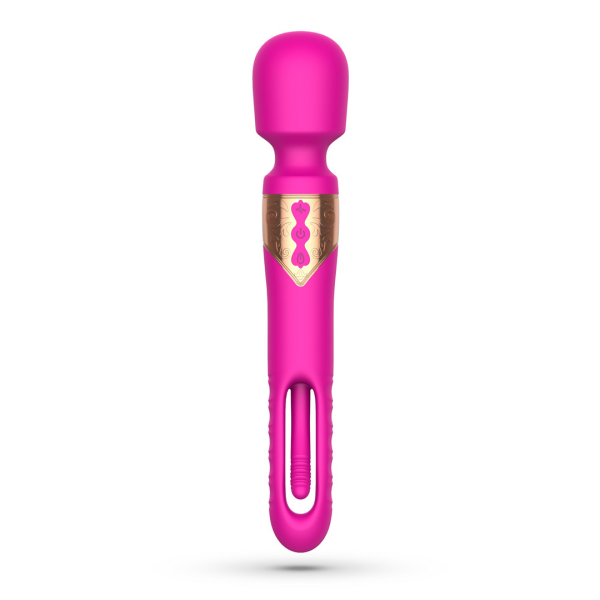 Big Ben - Dual Wand Massager met Flicker - Roze
