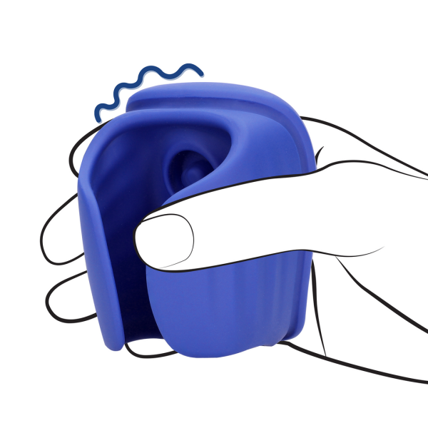 Vibrerende en Pulse Wave Stroker - Midnight Hour