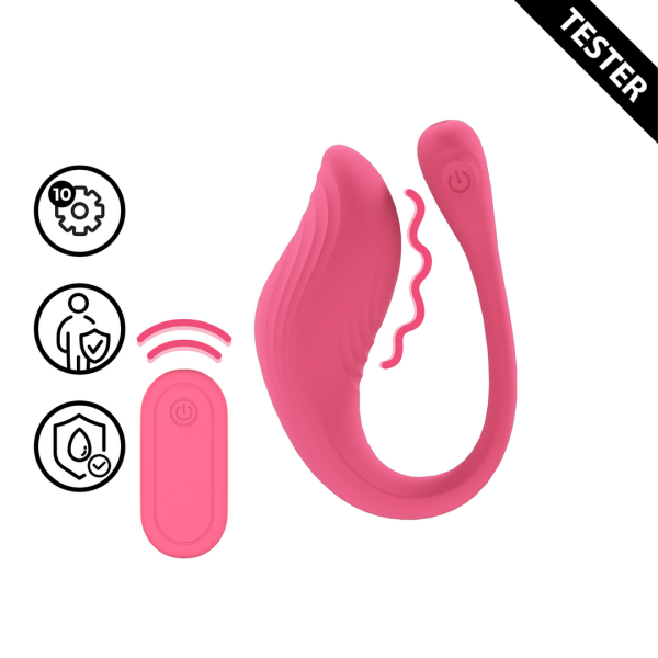 Vibrerende G-Spot Vibe met Afstandsbediening - Roze - Tester
