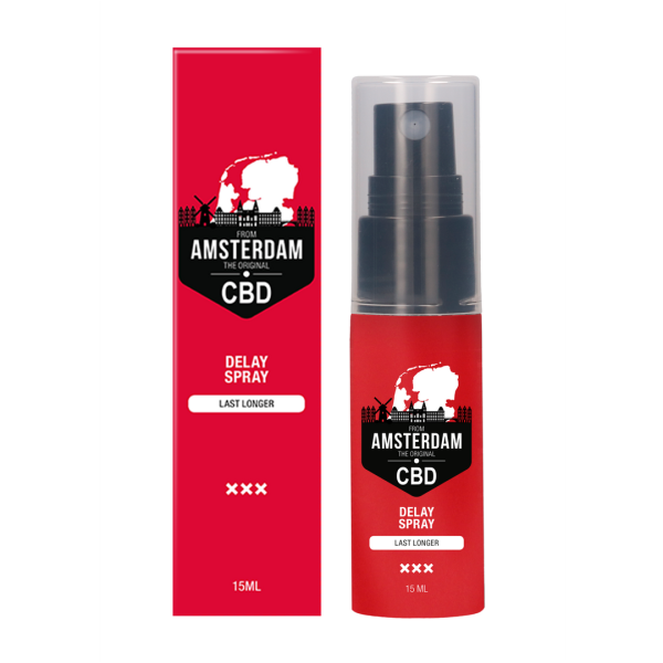 Original CBD uit Amsterdam - Delay Spray - 0,5 fl oz / 15 ml