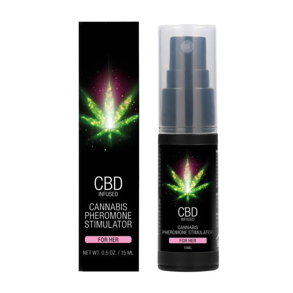 CBD Cannabis Pheromone Stimulator Voor Haar - 0.5 fl oz / 15 ml