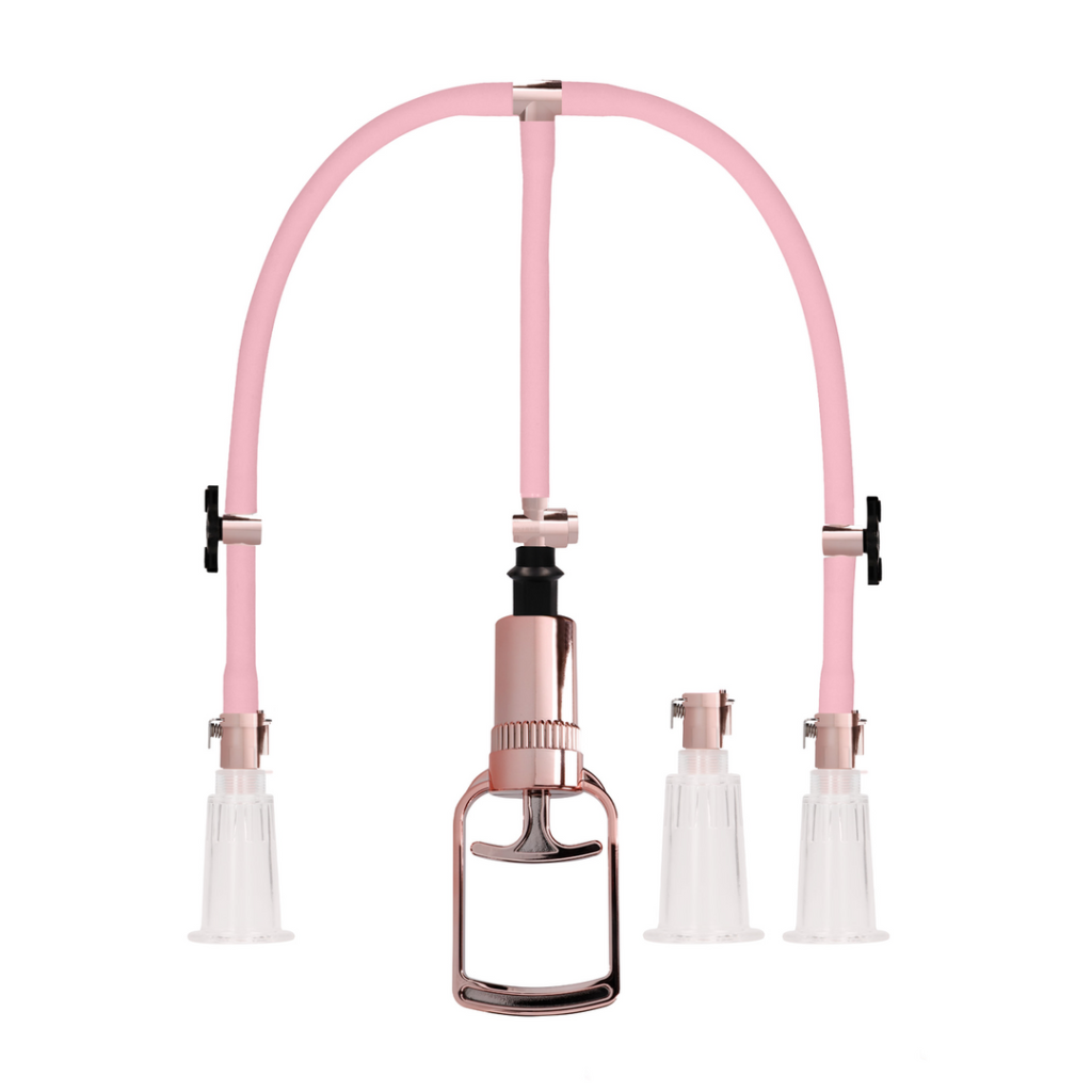 Clitorale Tepelpomp Set Medium - Medium