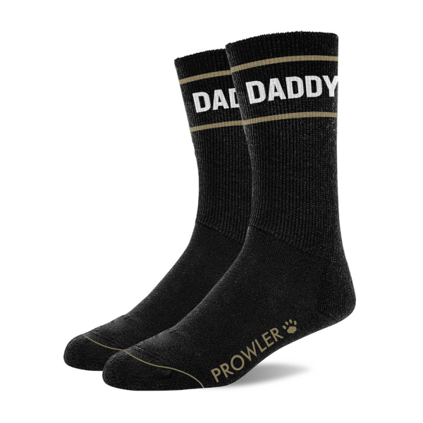 Daddy Socks - Zwart/Wit