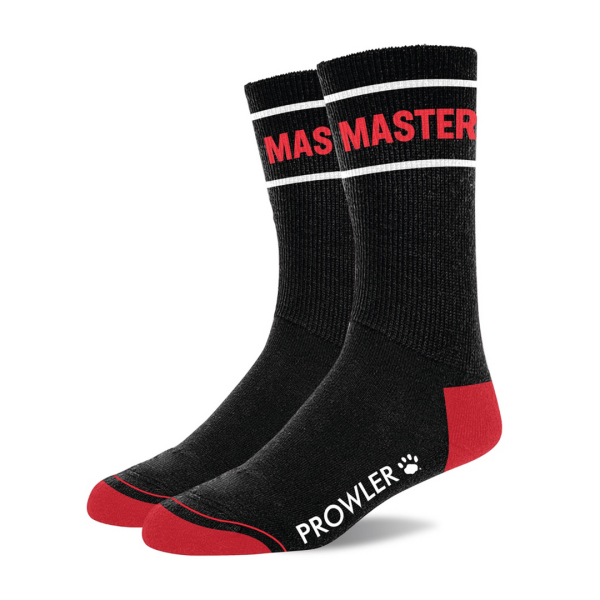 Master Socks - Zwart/Rood