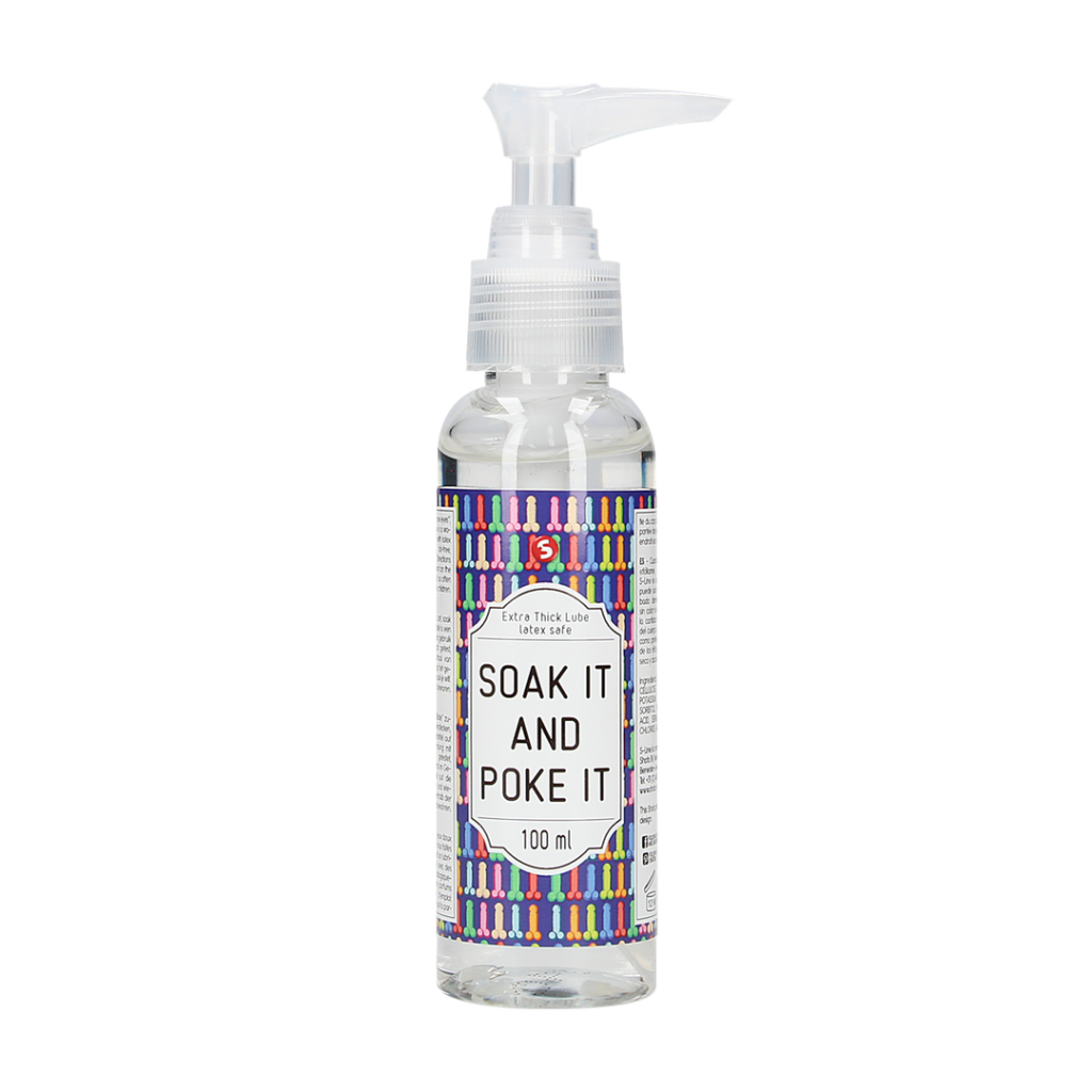 Soak It And Poke It - Extra Dikke Glijmiddel - 3 fl oz / 100 ml