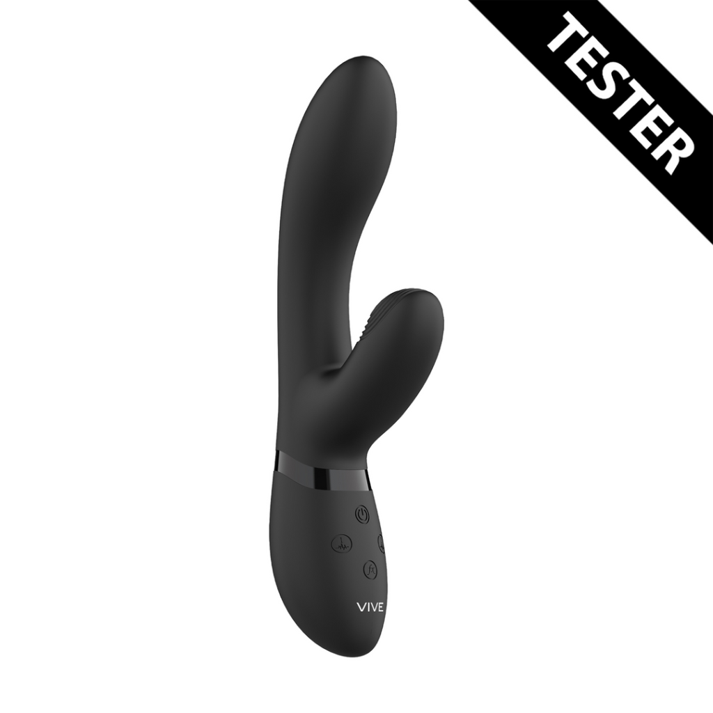 Kyra - Pulse Clitoral Rabbit - Zwart - Tester
