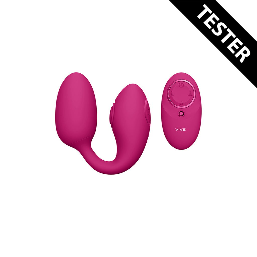 Aika - Pulse Wave Vibrating Love Egg - Roze - Tester