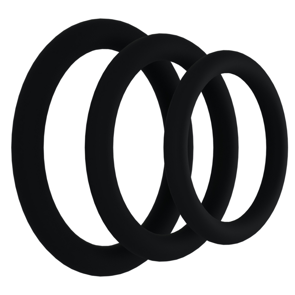 Tri-Pack Silicone Gasket - Cockring Set