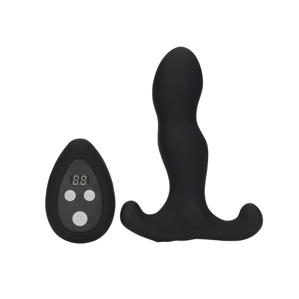 Vice 2 - Vibrerende Mannelijke G-Spot Stimulator - Zwart