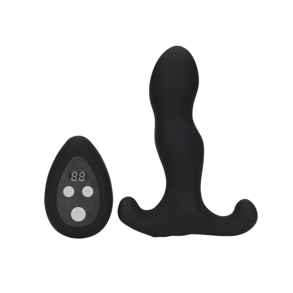 Vice 2 - Vibrerende Mannelijke G-Spot Stimulator - Zwart