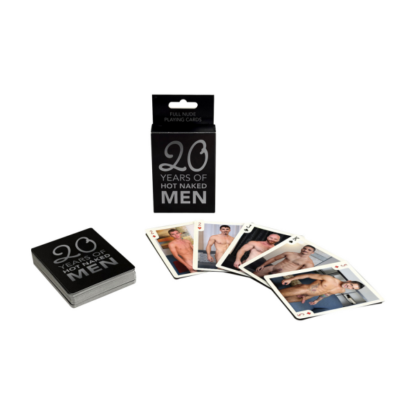 20 Jaar Heerlijke Naakte Mannen - Speelkaarten