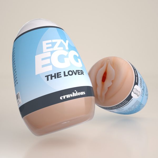 Ezy Egg - Masturbator Ei - De Minnaar - Blauw