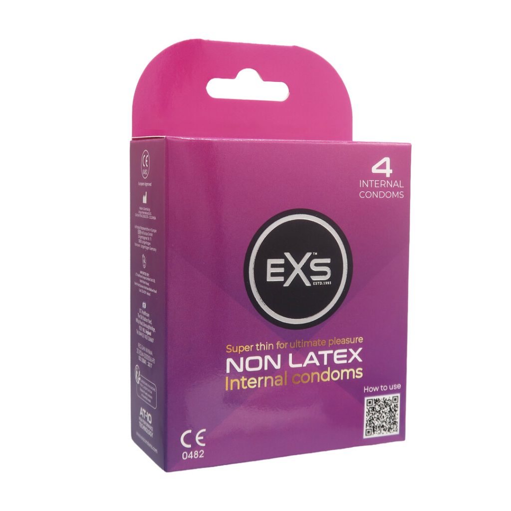 EXS Non-Latex Interne Condooms - 4 Stuks