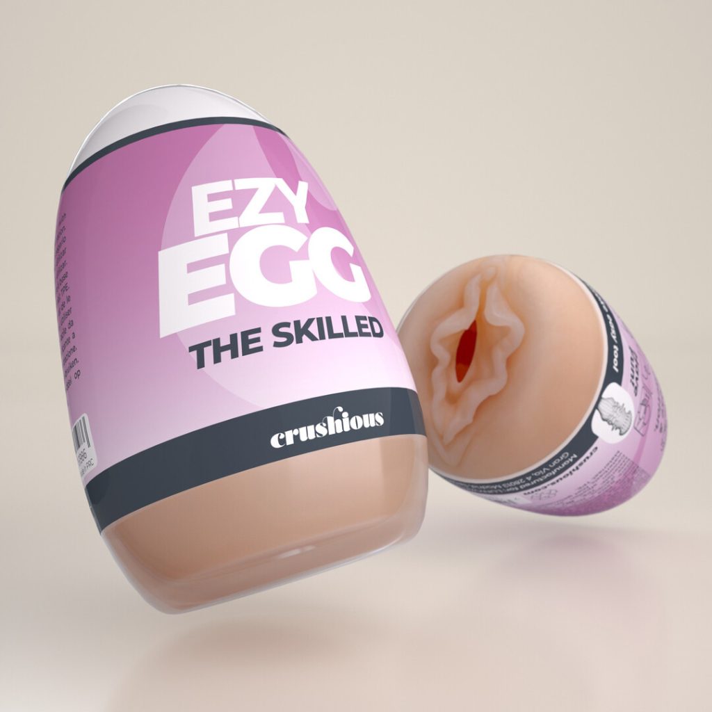 Ezy Egg - Masturbator Ei - De Vaardige - Paars