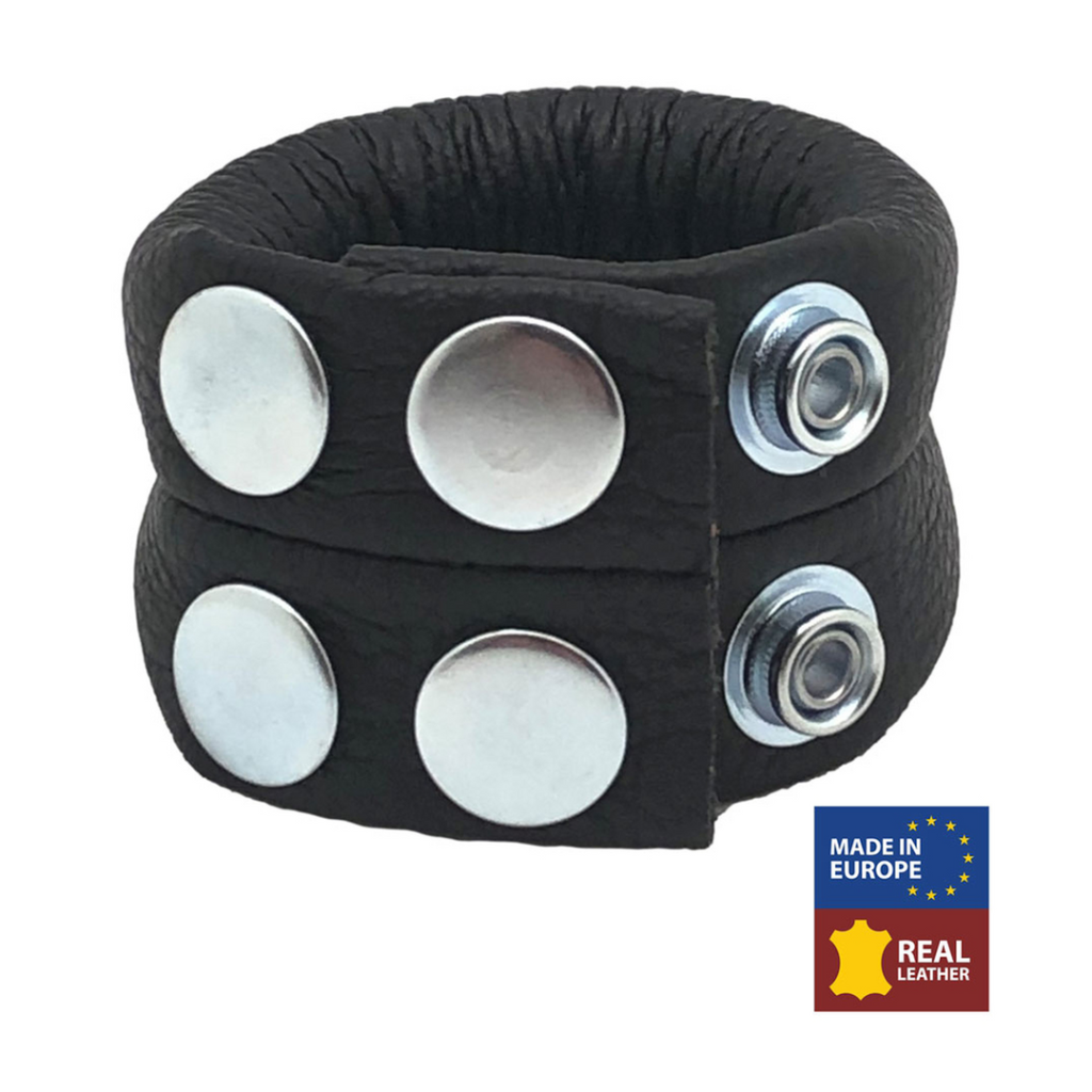 Verstelbare Leren Ballstretcher 140 gr - Zwart