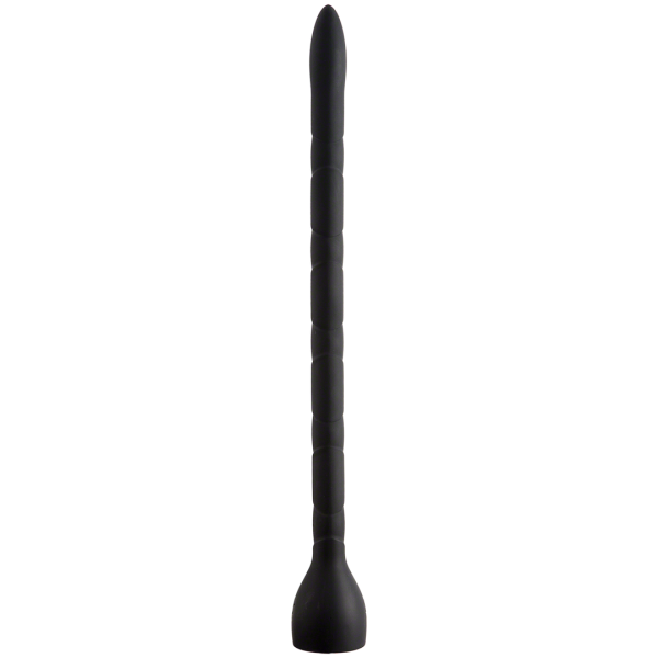 In Deep - Premium Silicone Anale Slang - Zwart