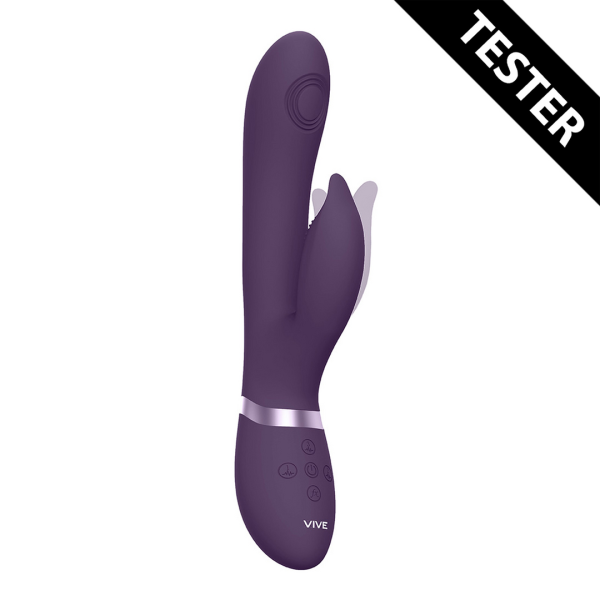 Aimi - Pulse Wave Vibrating G-Spot Rabbit - Paars - Tester
