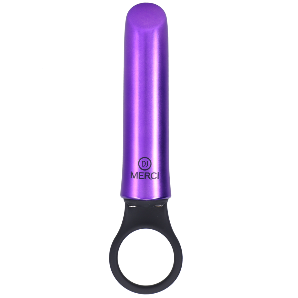 Power Play met Siliconen Grip Ring - Violet