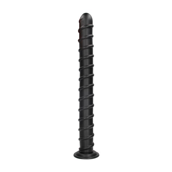 Pole of Power - Anale Plug - 56,5 cm - Zwart