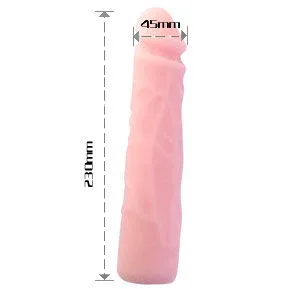 BAILE - REALISTISCHE SKIN TOUCH SILICONEN DILDO 23 CM