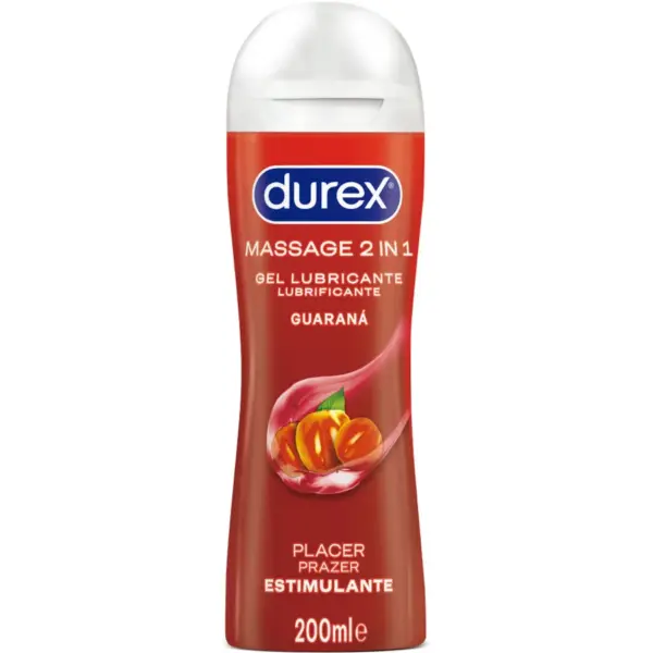 DUREX - GUARANA STIMULERENDE MASSAGE GLIJMIDDEL 200 ML