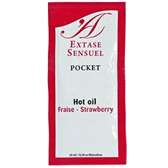 EXTASE SENSUAL - STIMULERENDE OLIE AARDBEI 10 ML