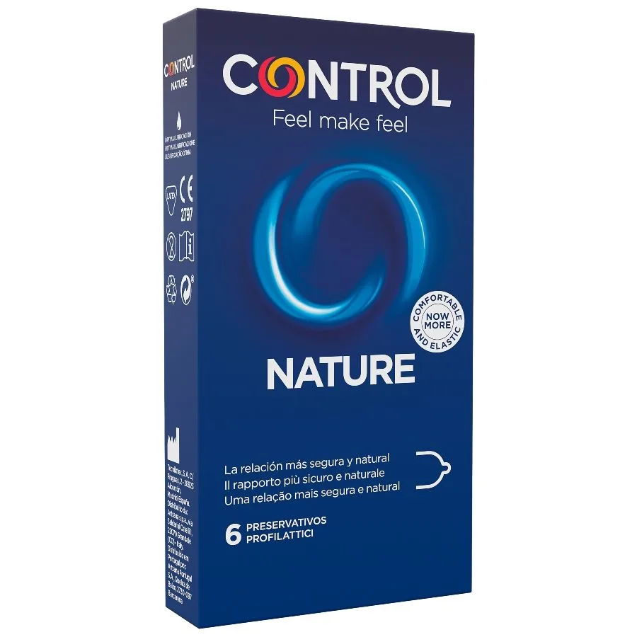 CONTROL - ADAPTA NATURE CONDOOMS 6 STUKS