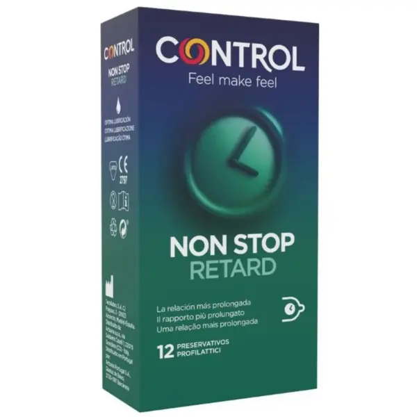 CONTROL - NON STOP RETARD CONDOMS 12 STUKS