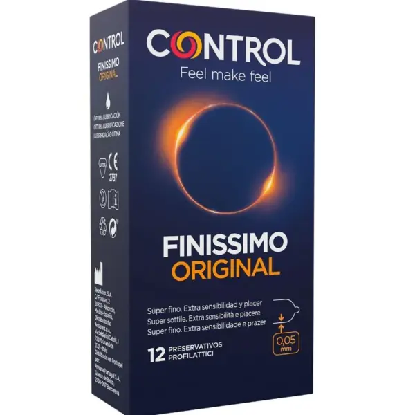 CONTROL - FINISSIMO CONDOOMS 12 STUKS