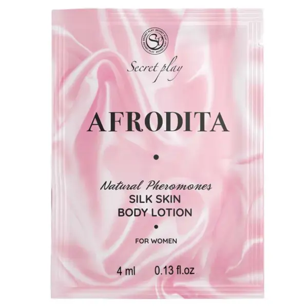 SECRETPLAY - APHRODITE ZIJDEN HUID BODY LOTION ENKELE DOSIS 4 ML