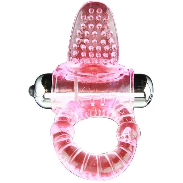 BAILE - ZOETE ABS 10 RITMES RING VIBRERENDE PENIS RING ROZE