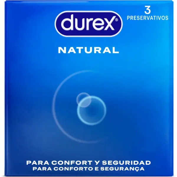 DUREX - NATUURLIJKE CONDOOMS 3 STUKS