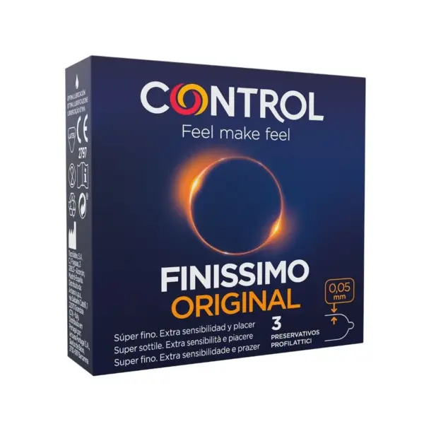 CONTROL - FINISSIMO CONDOOMS 3 EENHEDEN