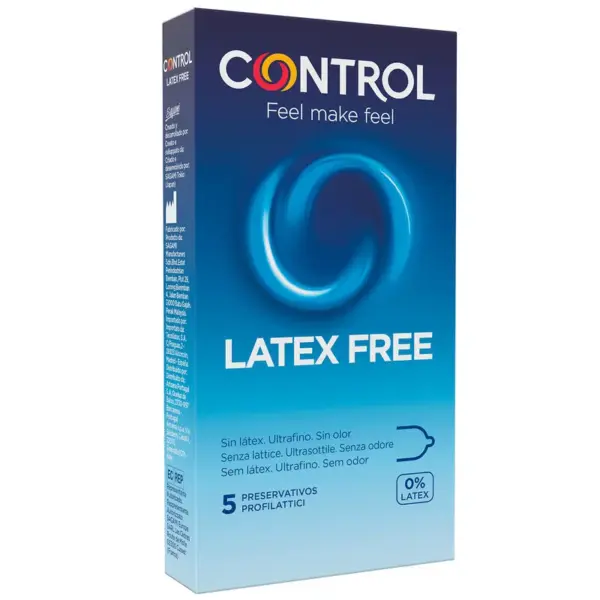 CONTROL - GRATIS LATEXVRIJE CONDOOMS 5 STUKS