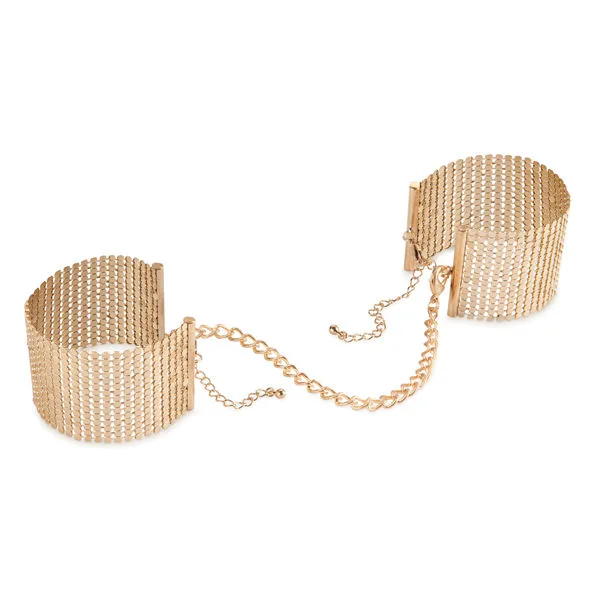 BIJOUX INDISCRETS - DÃSIR MÃTALLIQUE GOUD METALEN MESH HANDBOEIEN