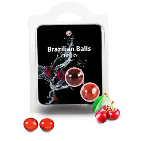 SECRETPLAY - BRAZILIAANSE BALLEN KERSENSET 2 BALLEN