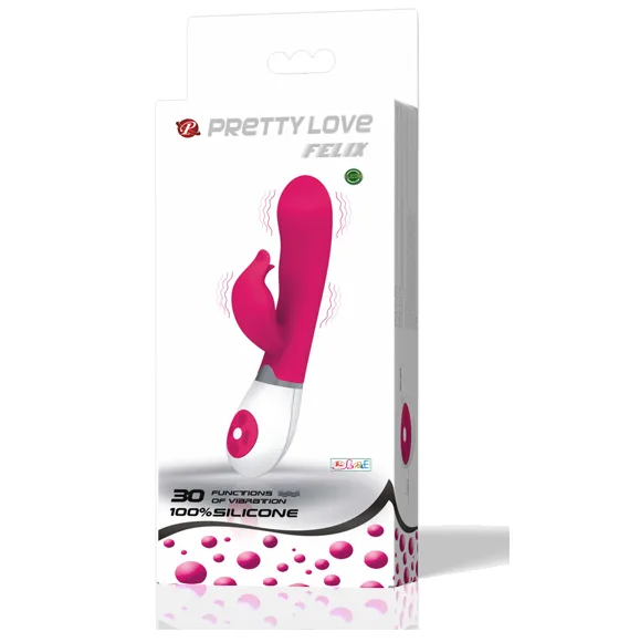 PRETTY LOVE - FLIRTATIE VIBRATOR MET FELIX STIMULATOR