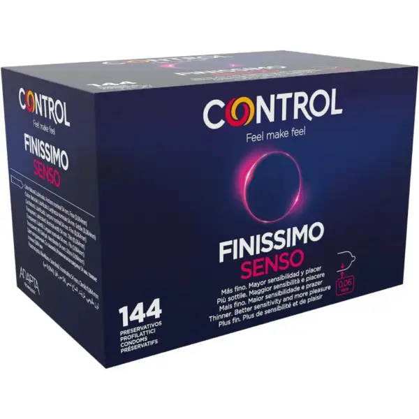 CONTROL - FINISSIMO SENSO CONDOOMS 144 EENHEDEN