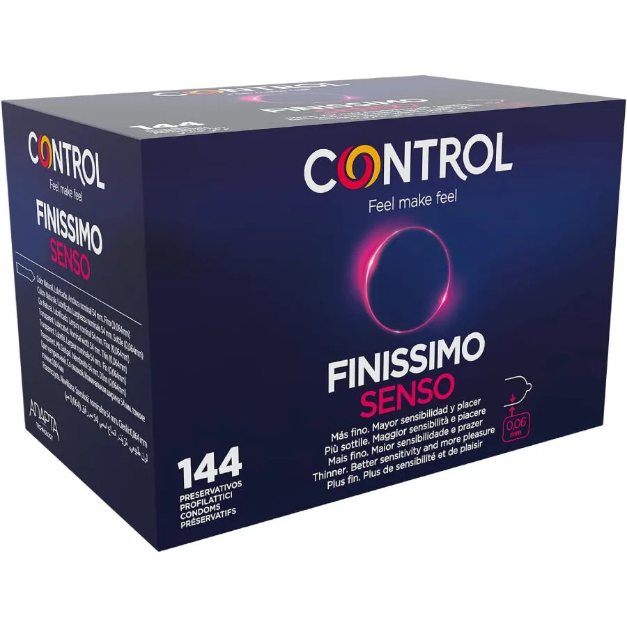 CONTROL - FINISSIMO SENSO CONDOOMS 144 EENHEDEN