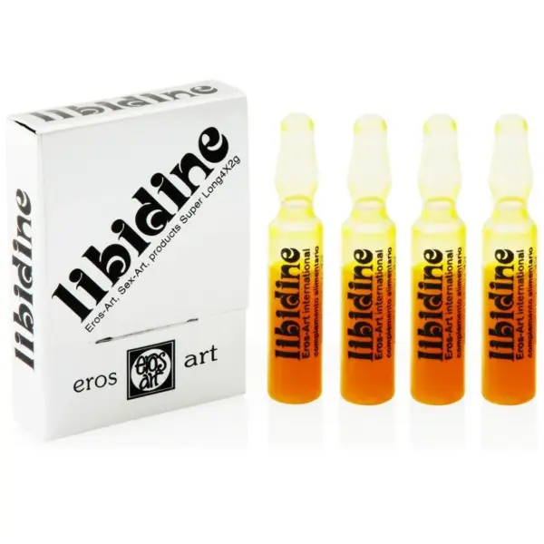 Libidine – Natuurlijk afrodisiacum voedingssupplement in ampullen om het libido en de vitaliteit te verhogen.